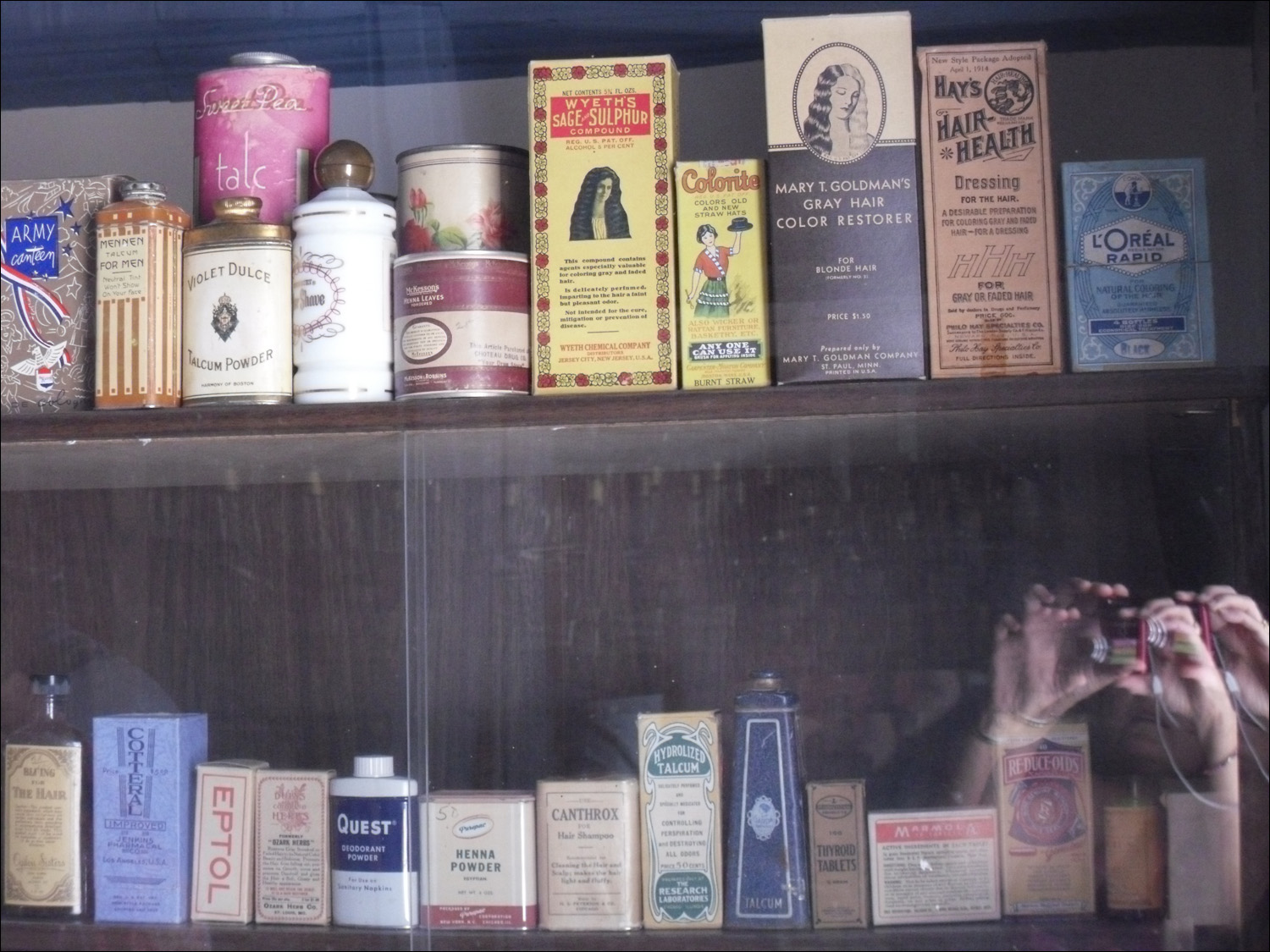 Fort Benton, MT Agriculture Museum-general store goods